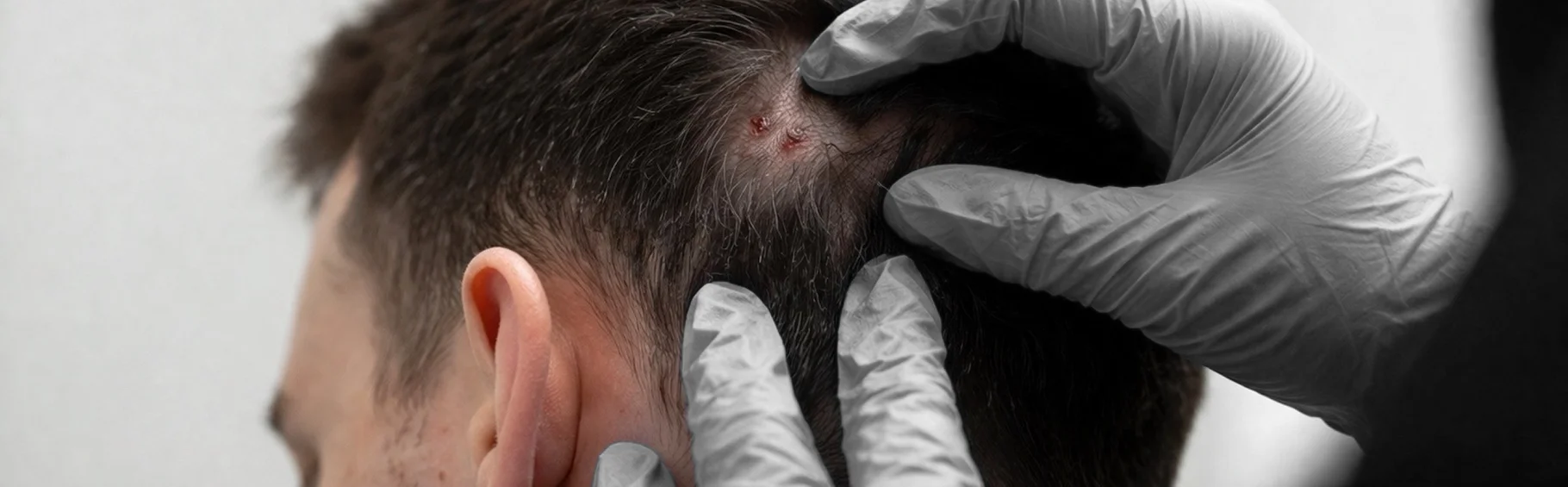 Болячки на коже головы: симптомы, диагностика, лечение и профилактика