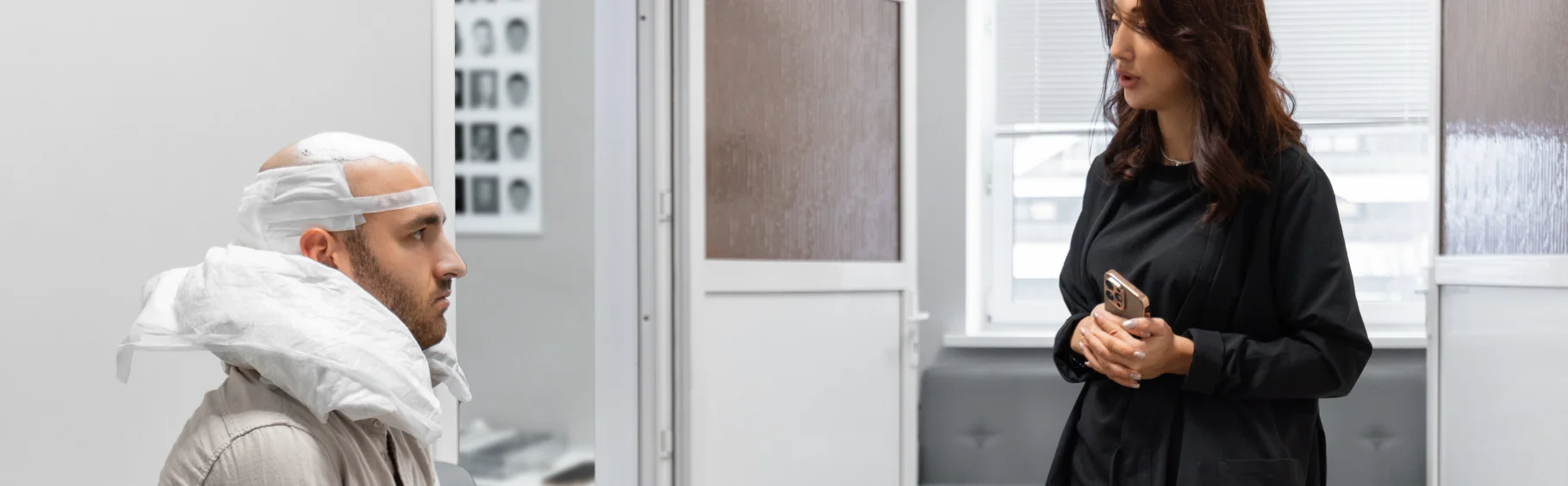 Подготовка к пересадке волос