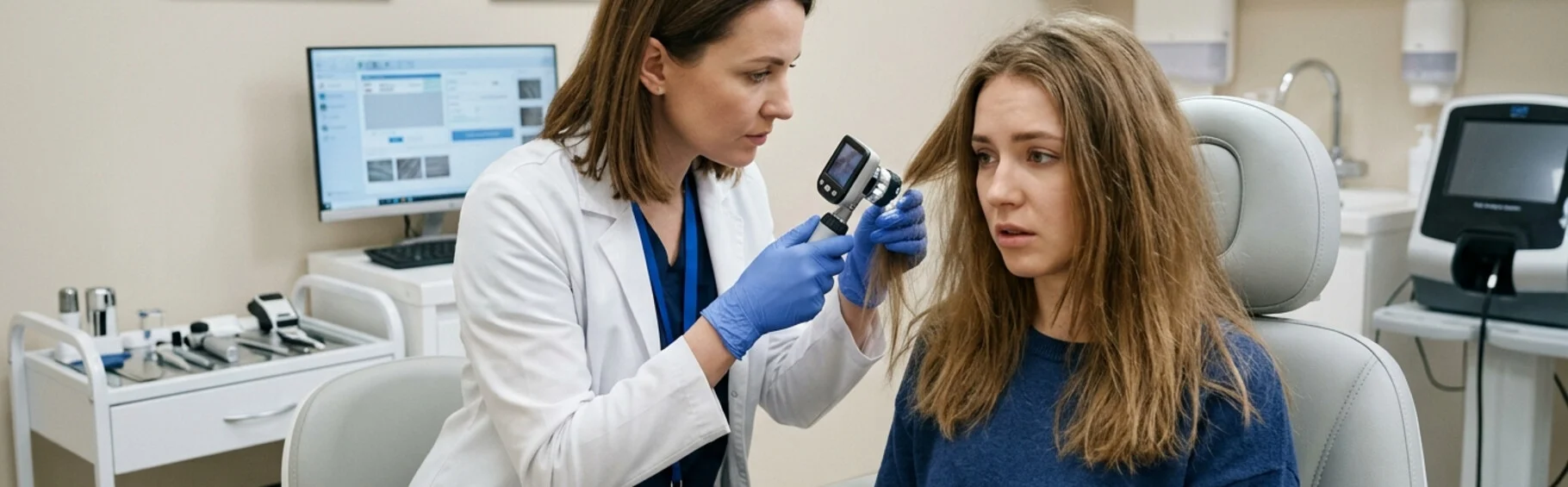 Лечение ломкости волос