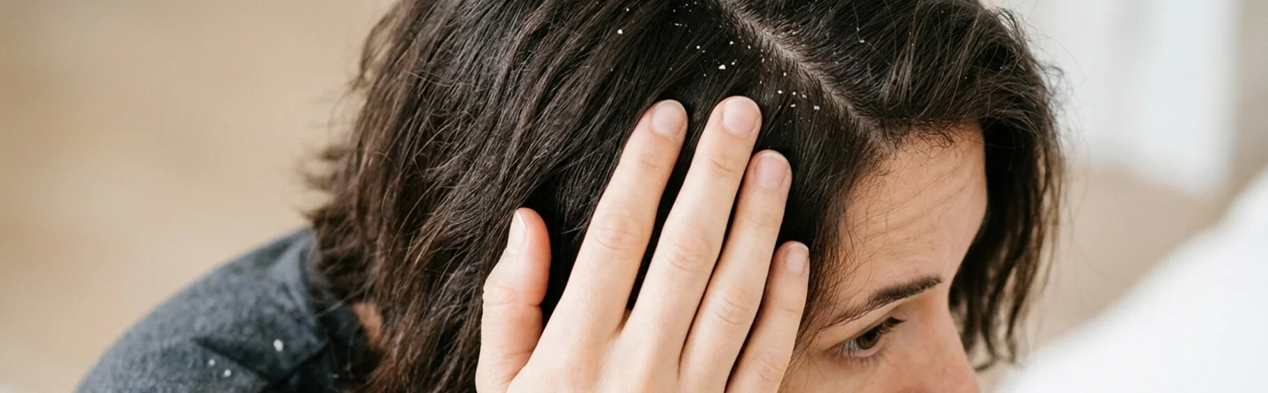 Виды перхоти на голове