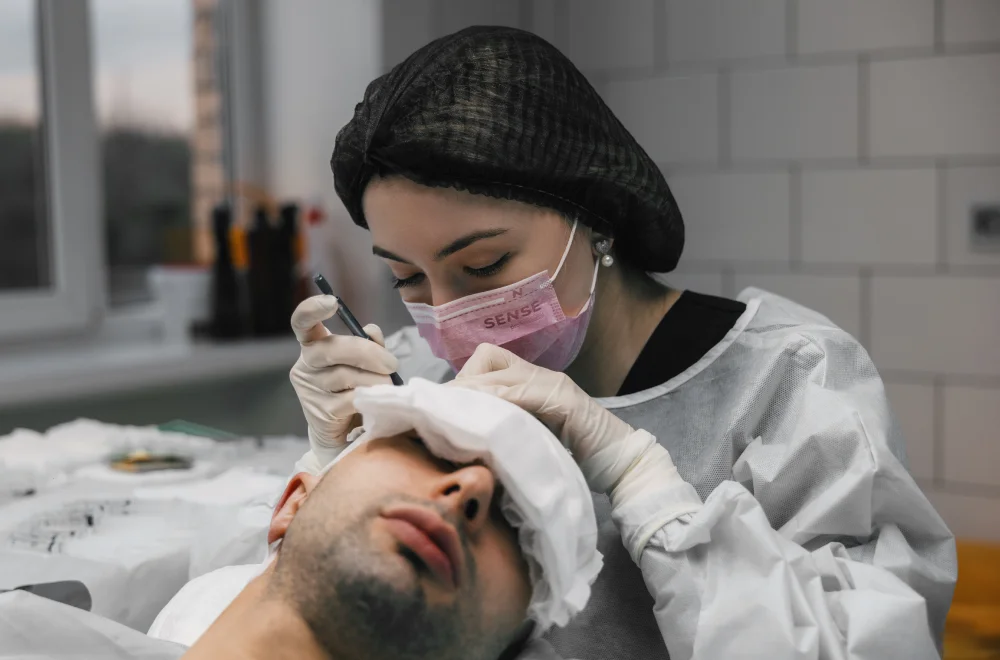 Ювелирная пересадка графтов